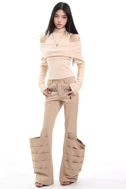 Pantalon évasé American Vintage