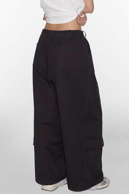 Cargo Drawstring Pants