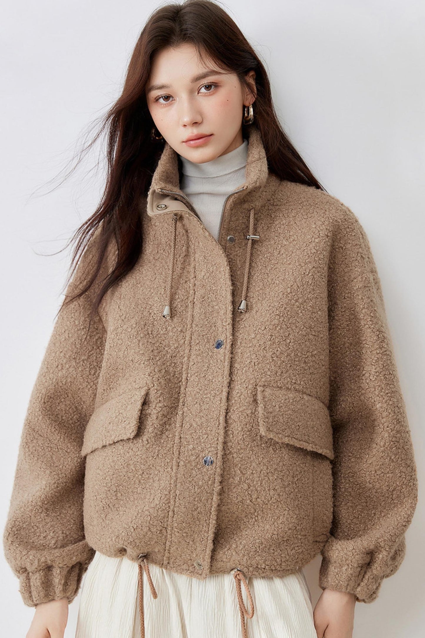 Winter Casual Woolen Jacket