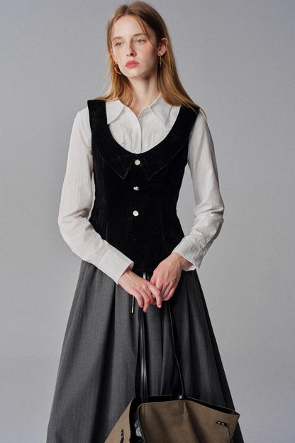 Seas Lyocell White Slimming Shirt