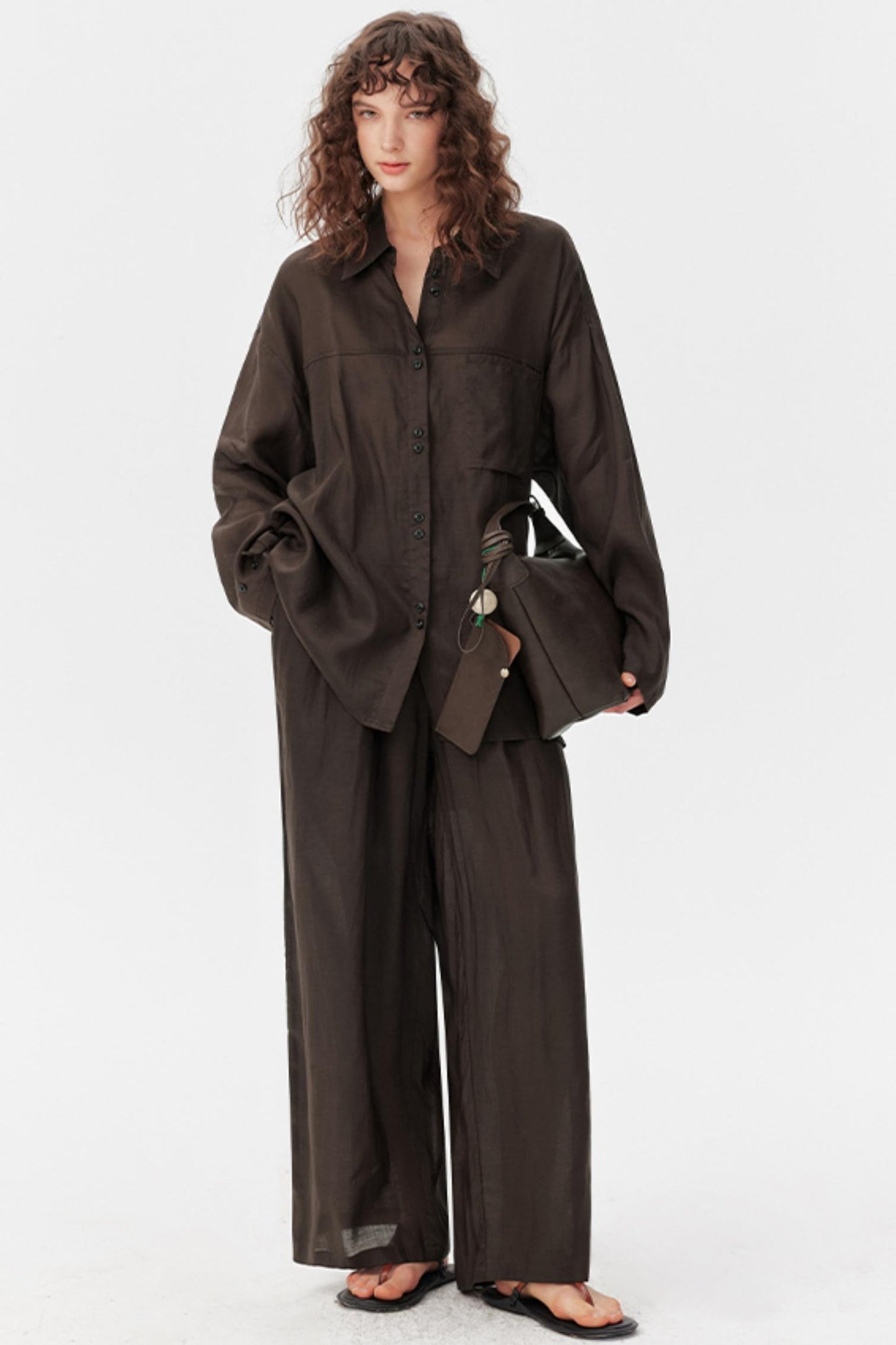 Tencel Ramie Summer Shirt Set-Up