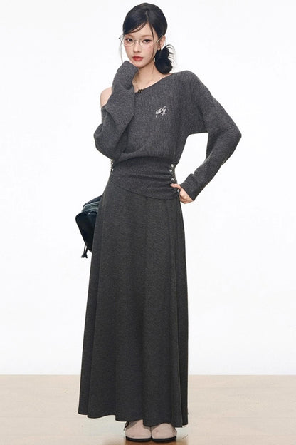 Lazy Style Korean Waist Suit Set-Up