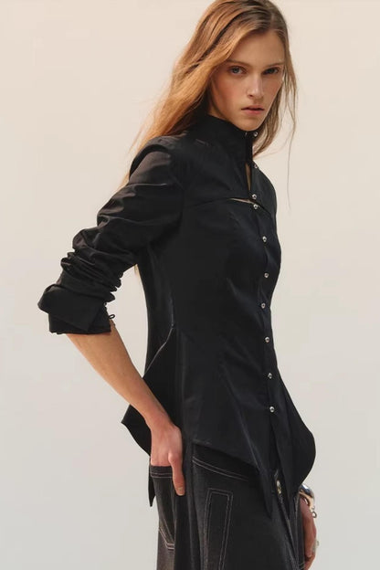 Night Wave Deconstructed Blouse
