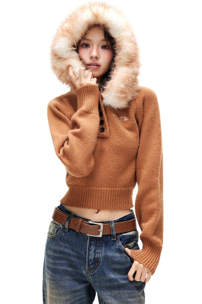 Retro Deer Pattern Sweater