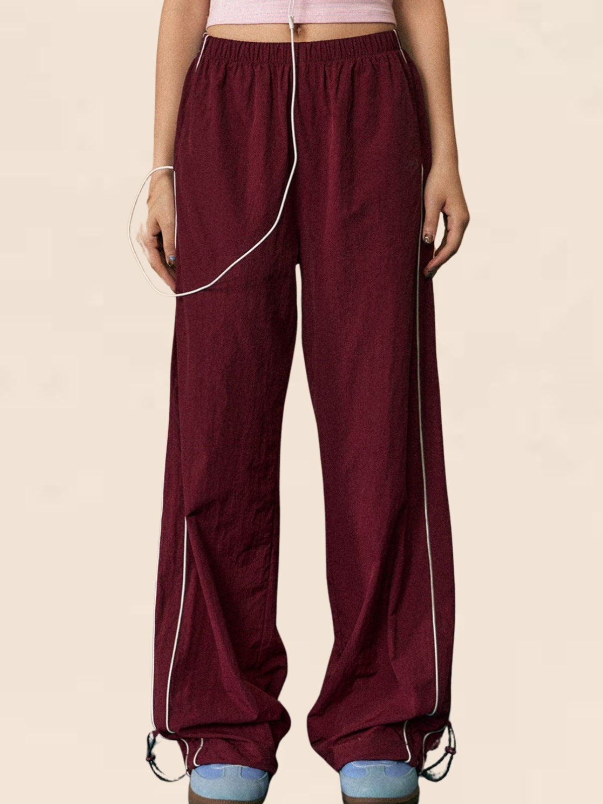 American Wide-Leg Sweatpants