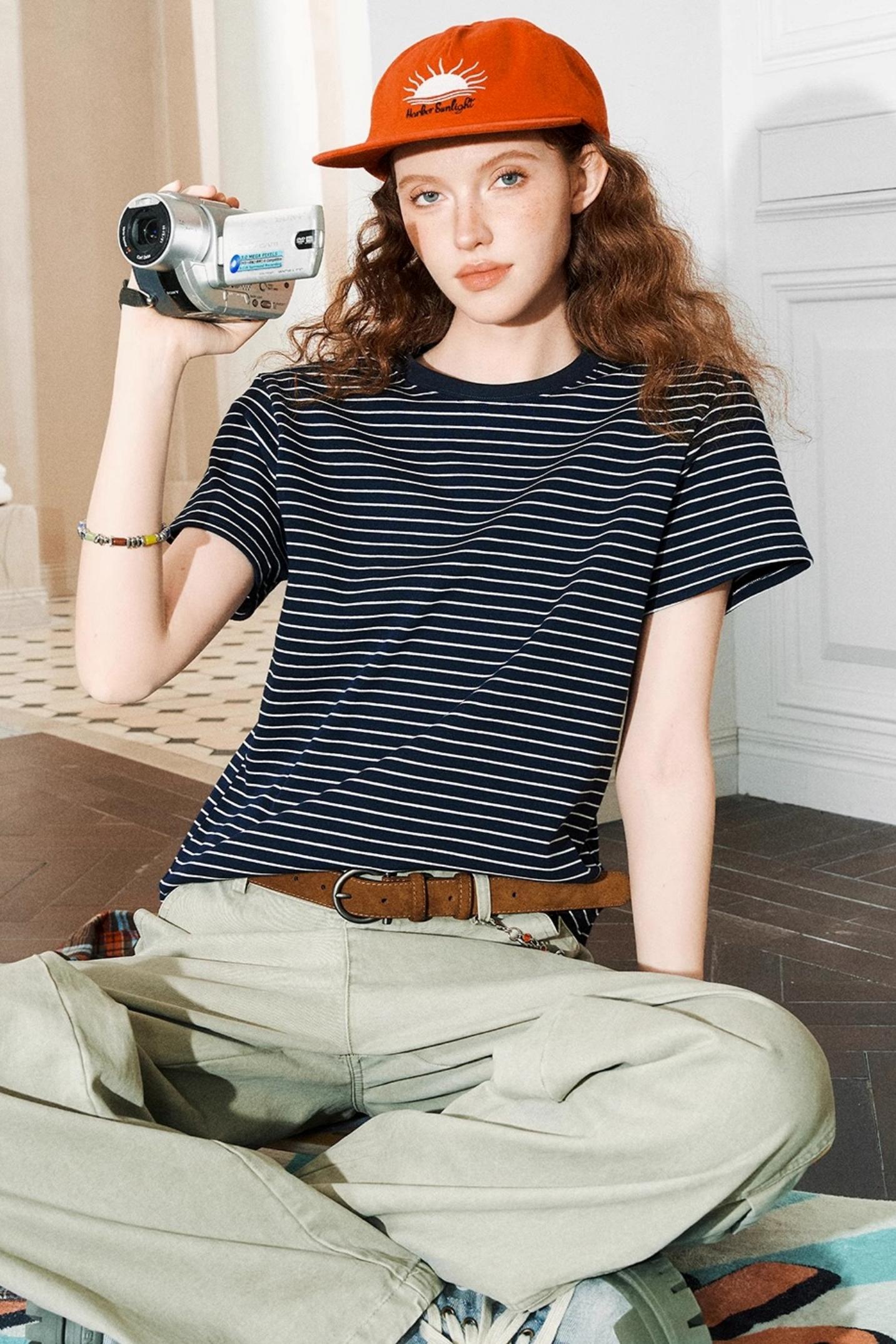 Striped Slim Tee