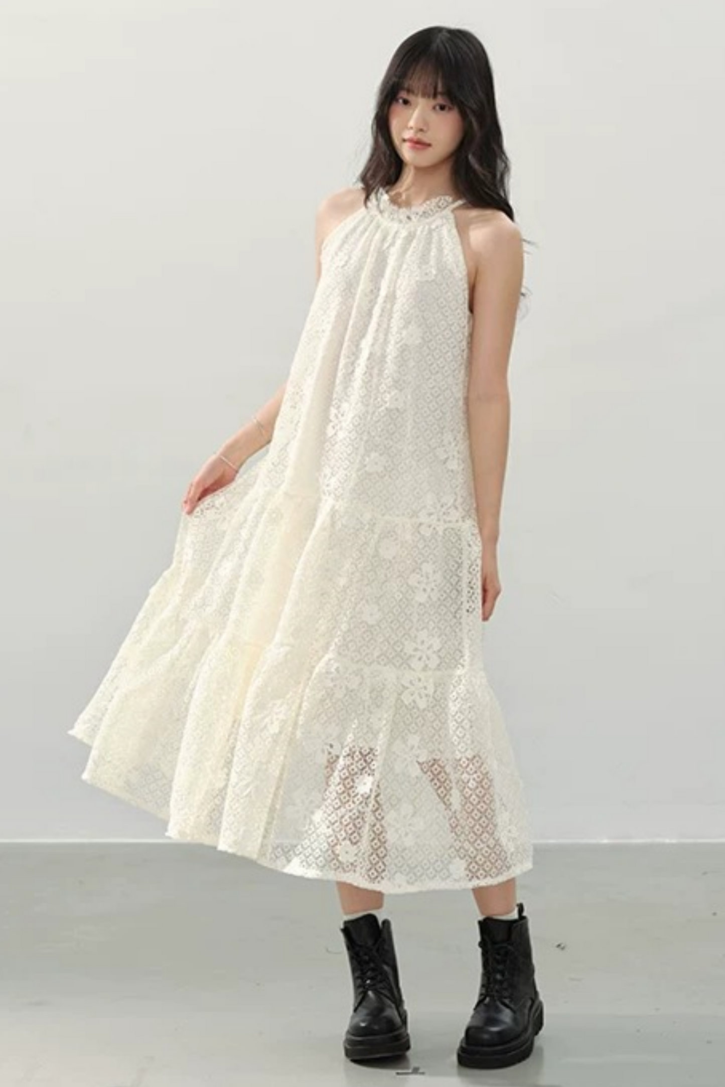 Coconut Grove Lace Dress