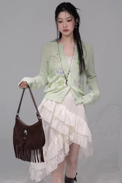 Tipsy Crush Ruffled Matching Dress Set