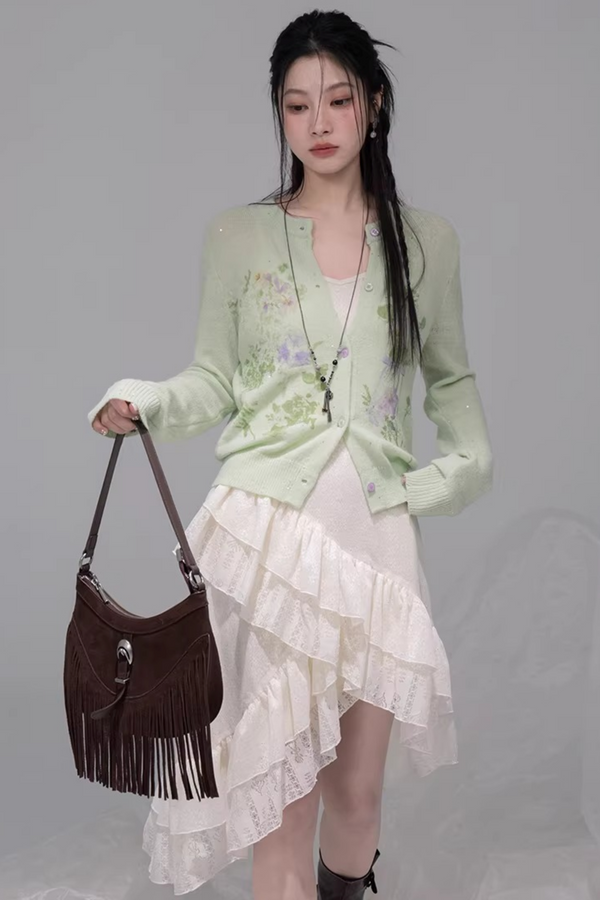 Tipsy Crush Ruffled Matching Dress Set