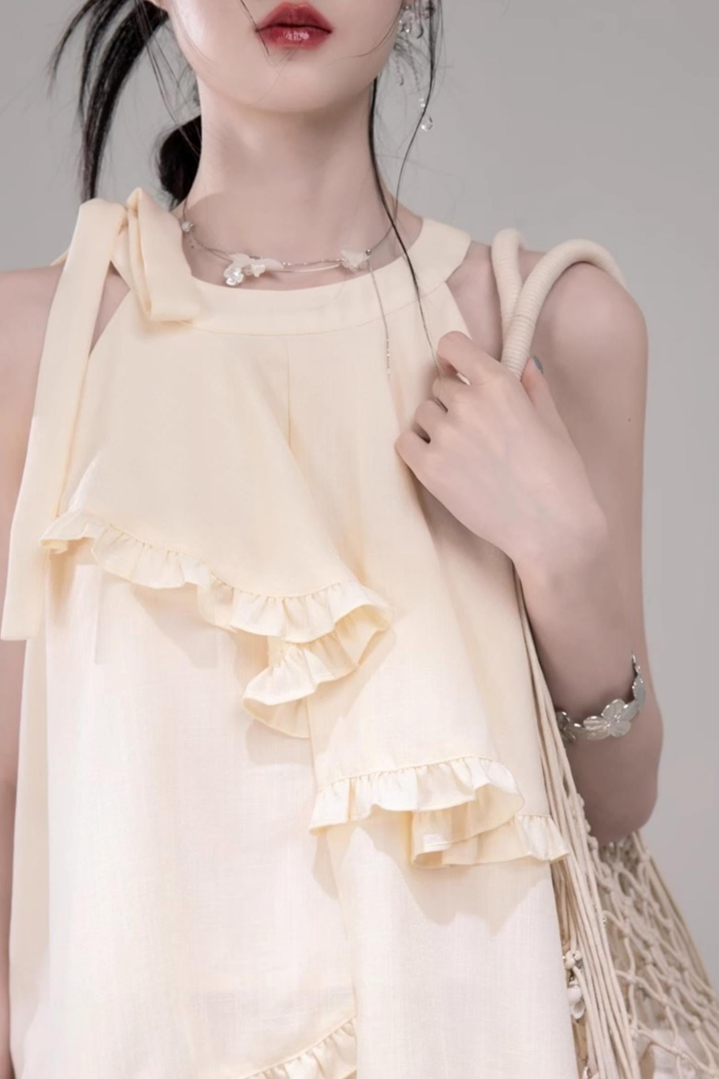 Chill Apricot Ruffle Set-Up