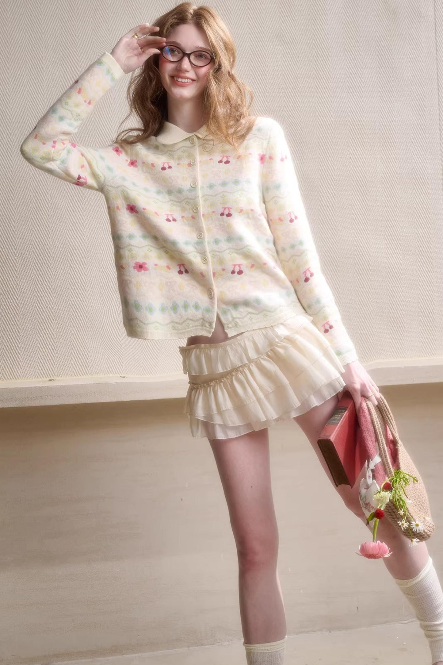 Rainbow Fair Isle Cozy Sweater