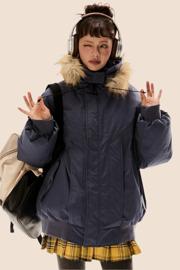 Hooded Thermal Cotton Jacket