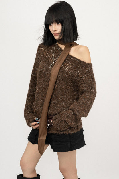 American Spice Girl Knit Sweater Top