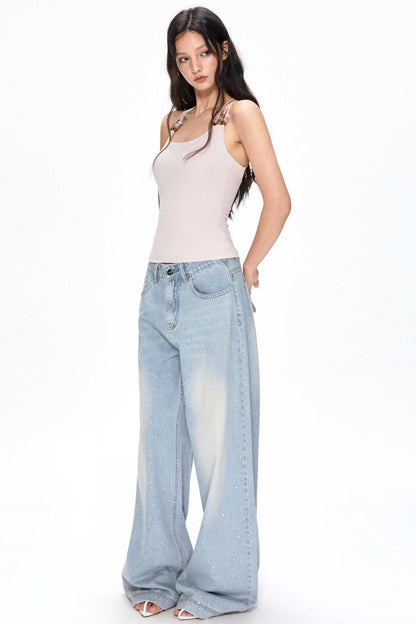 Pink Beaded Camisole