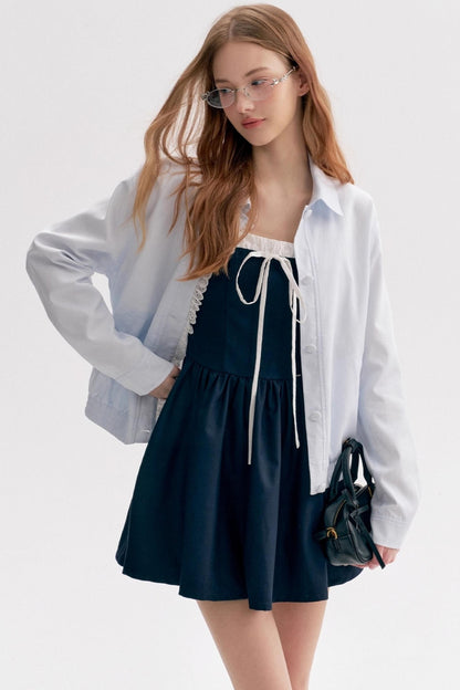 Lazy Cotton Skirt Dress