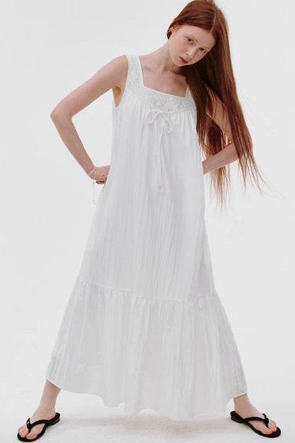 Seaside Lace Summer Dress