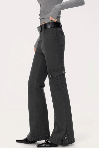 Retro Bootcut Cargo Pants