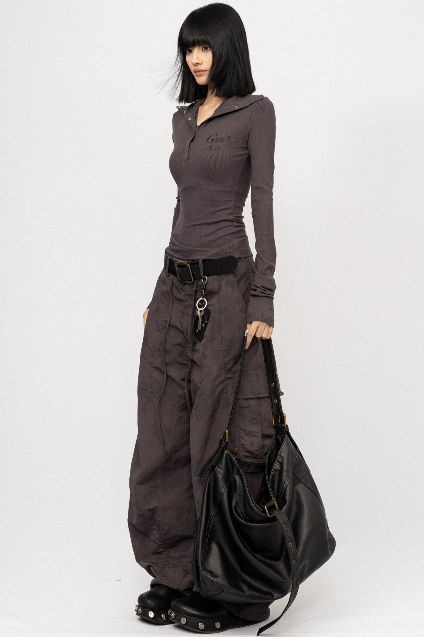 Spice Hooded Long Sleeve Tee