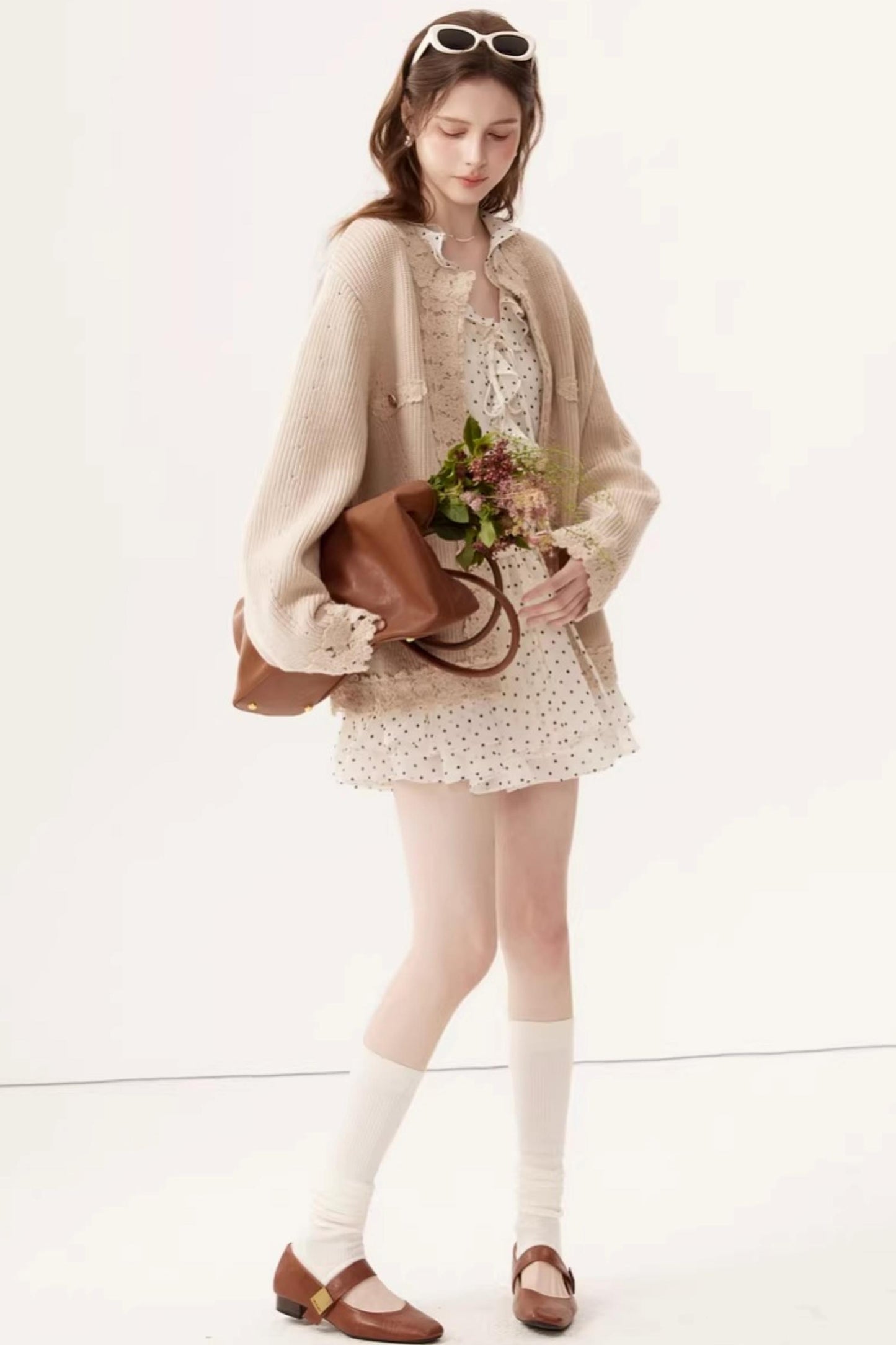 Vintage Embroidered Wool Cardigan