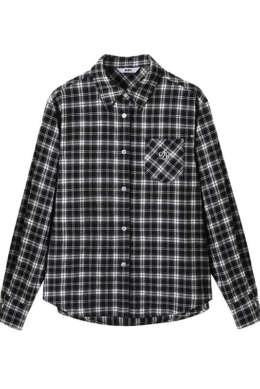 Vintage Check Long-Sleeve Shirt