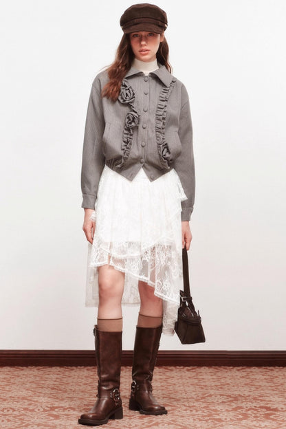 Wool Lace Jacket