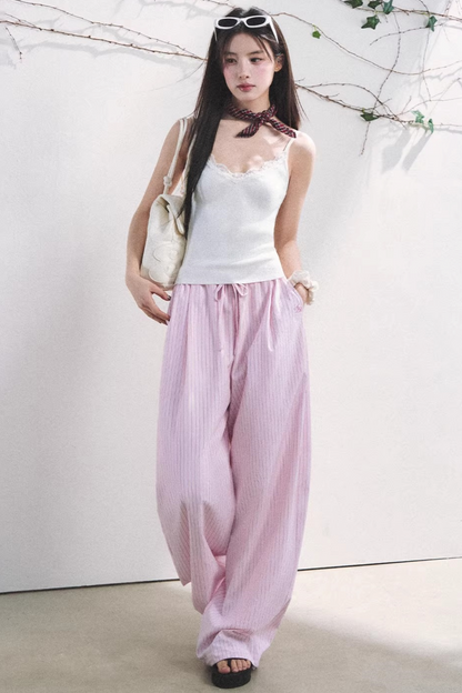 Dream Flower Striped Camisole