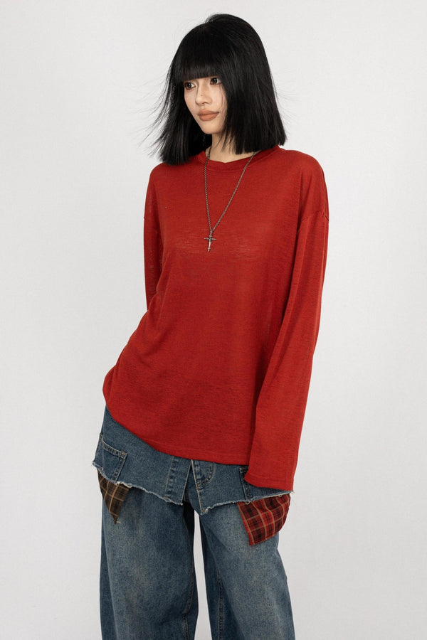 Simple Spice Girl Long Sleeve T-Shirt