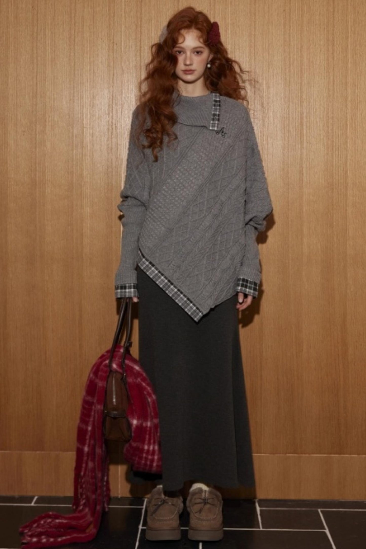 Love Agony Batwing Sweater Set-Up