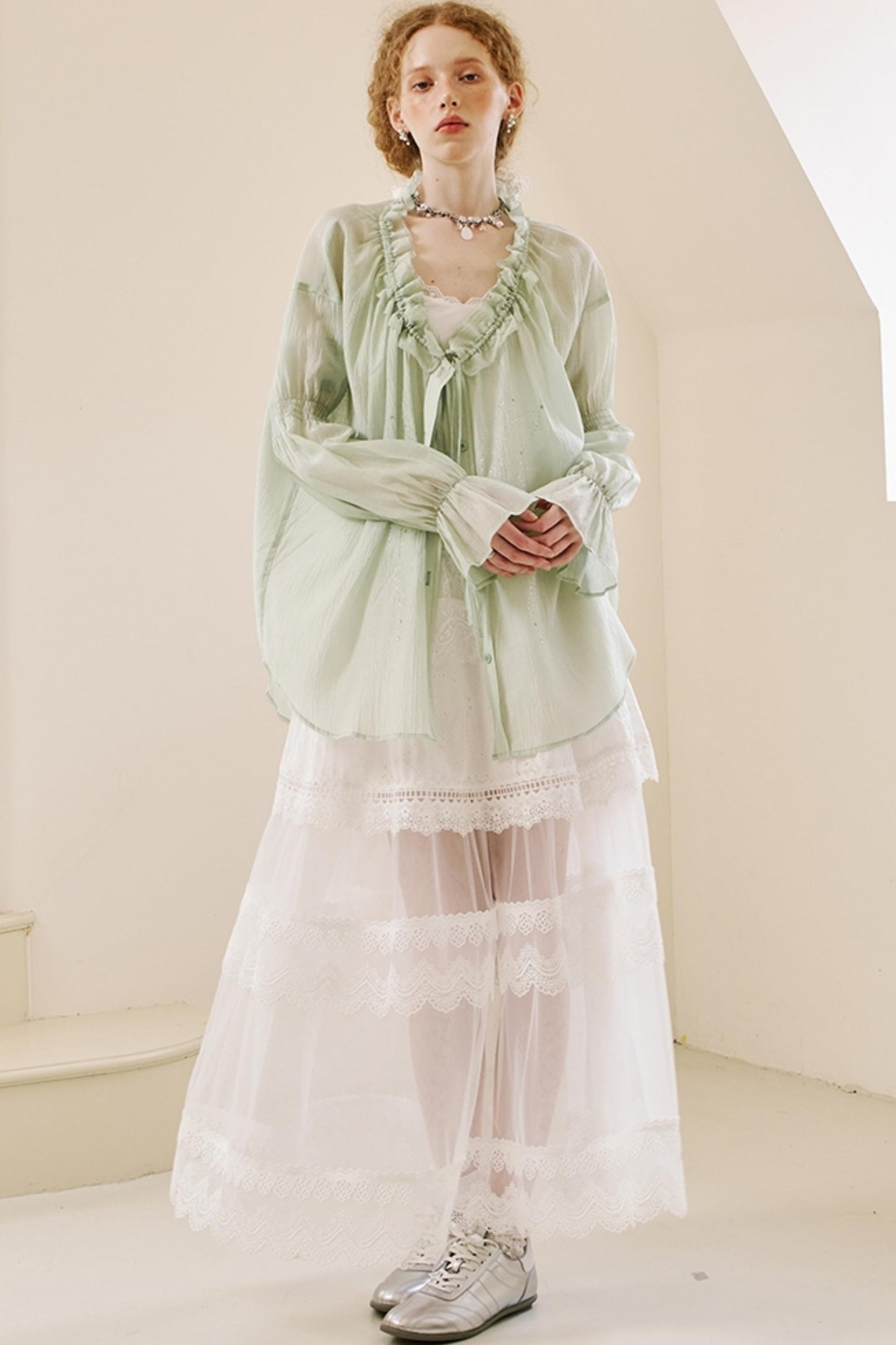 Butterfly V-Neck Summer Top