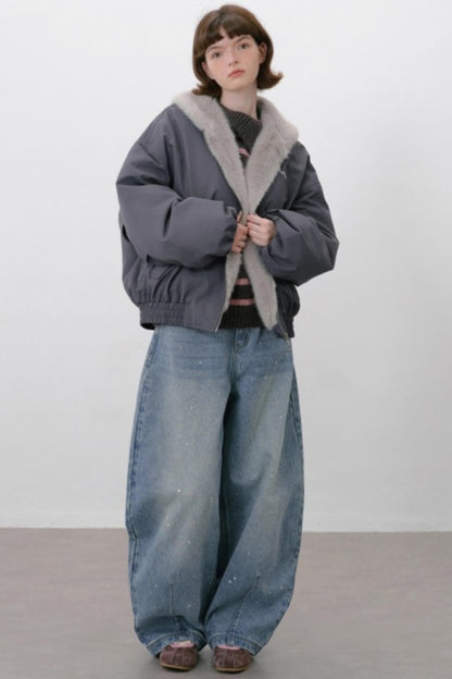 Fleece Padded Windproof Jacket