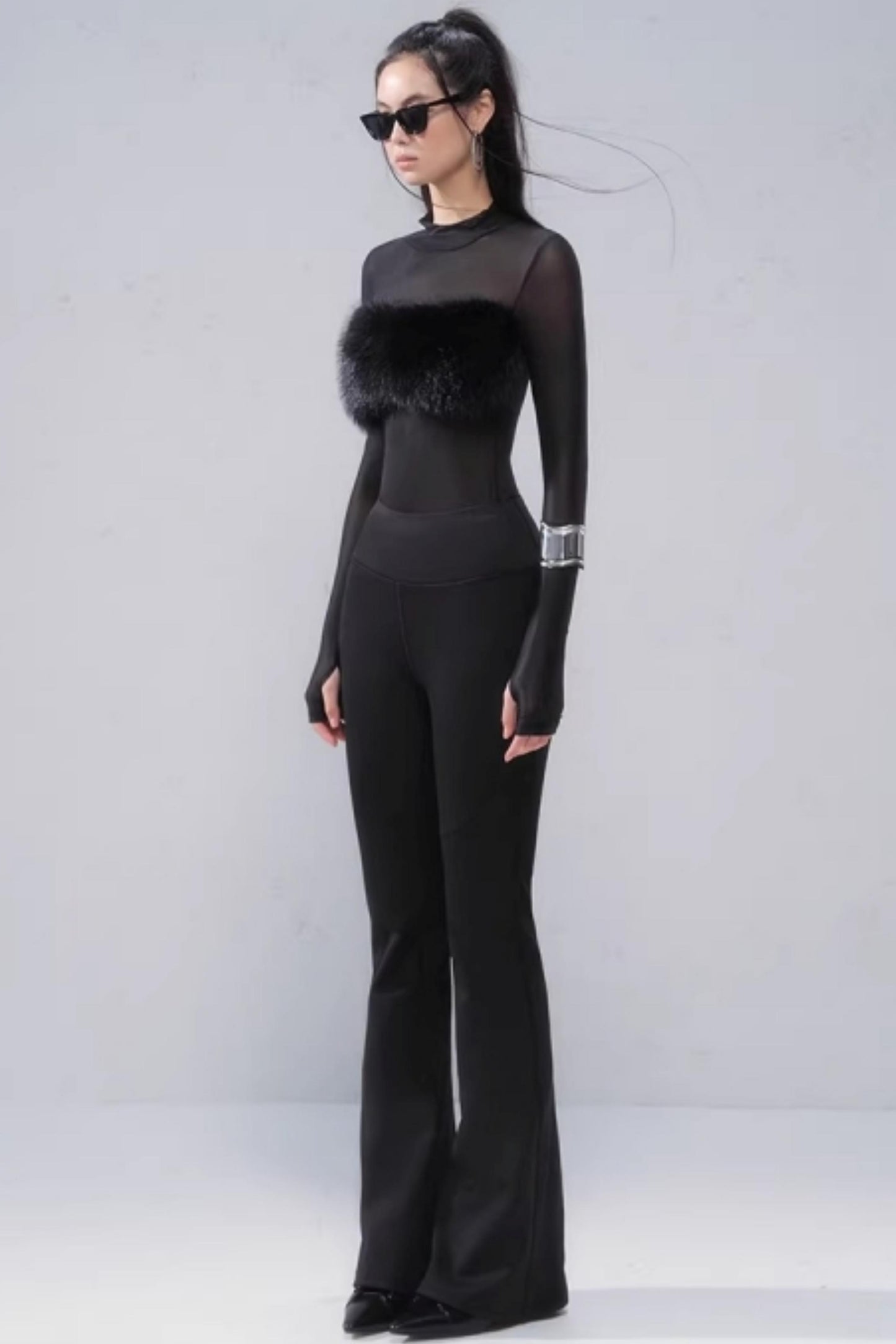 Limited Edition Mesh Patchwork Top