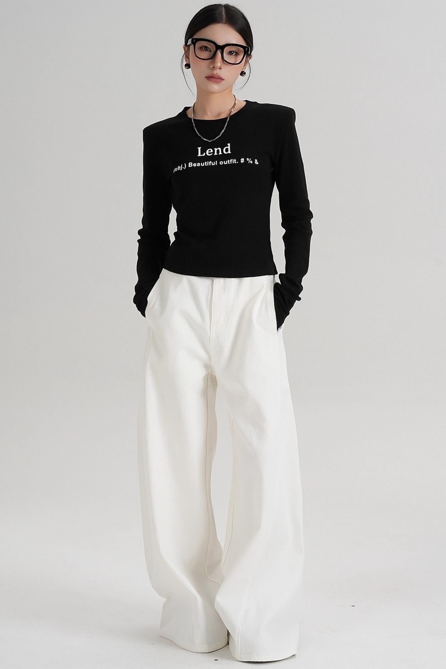 Crewneck Cotton Shirt