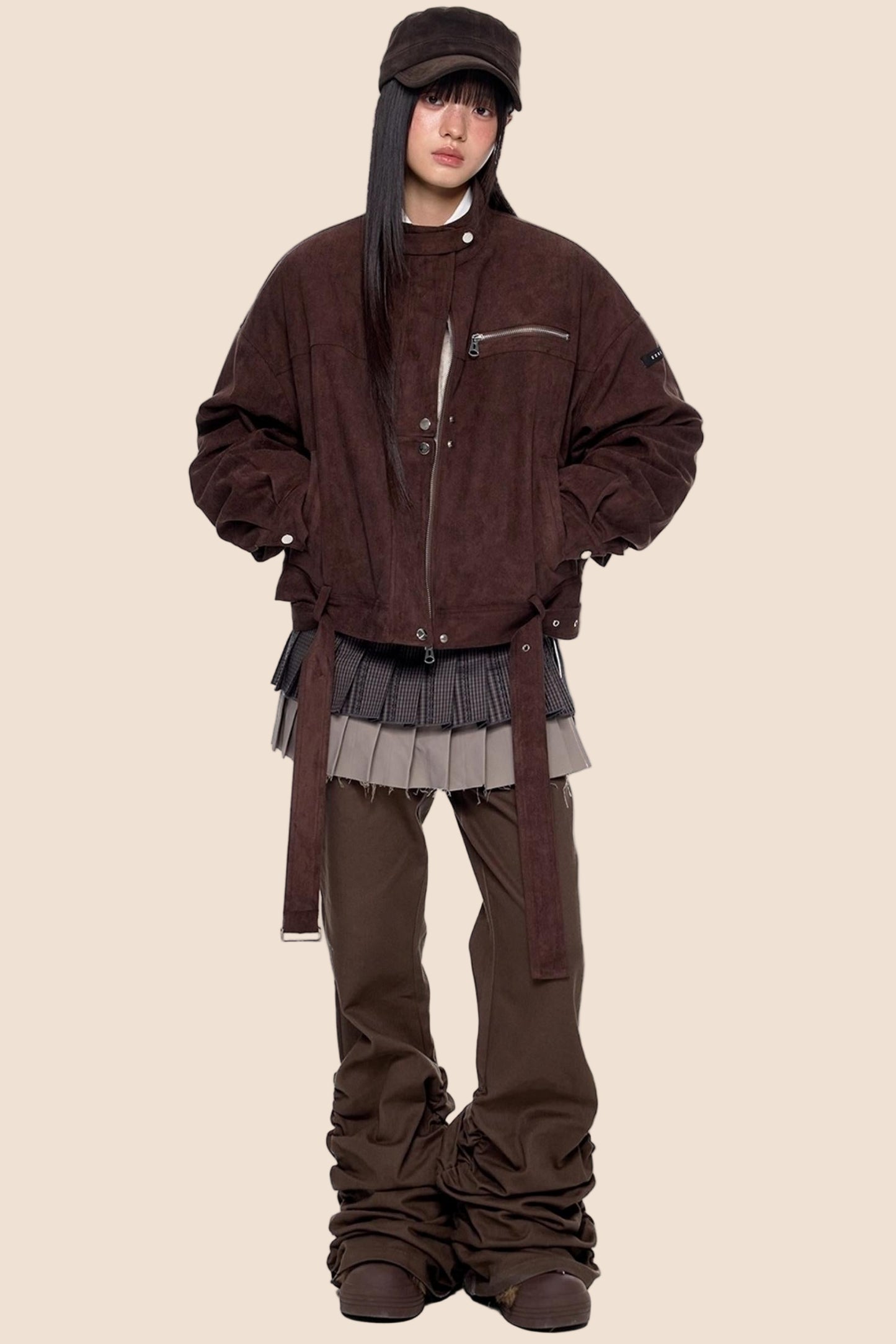 Layered Patchwork Skirt