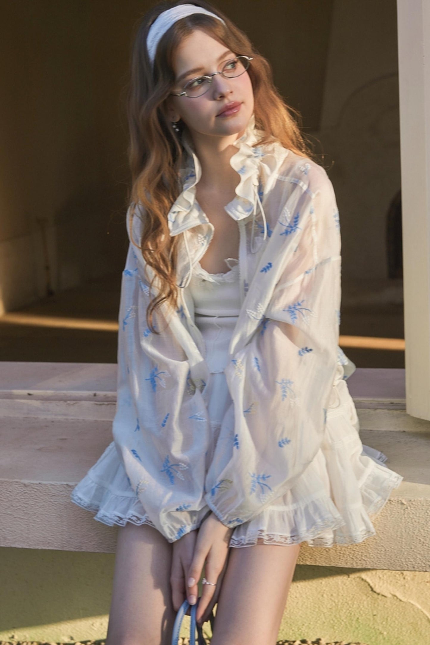 Embroidered Sun Jacket