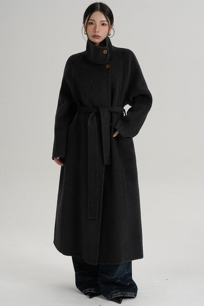 Stand-Up Wool Jacket