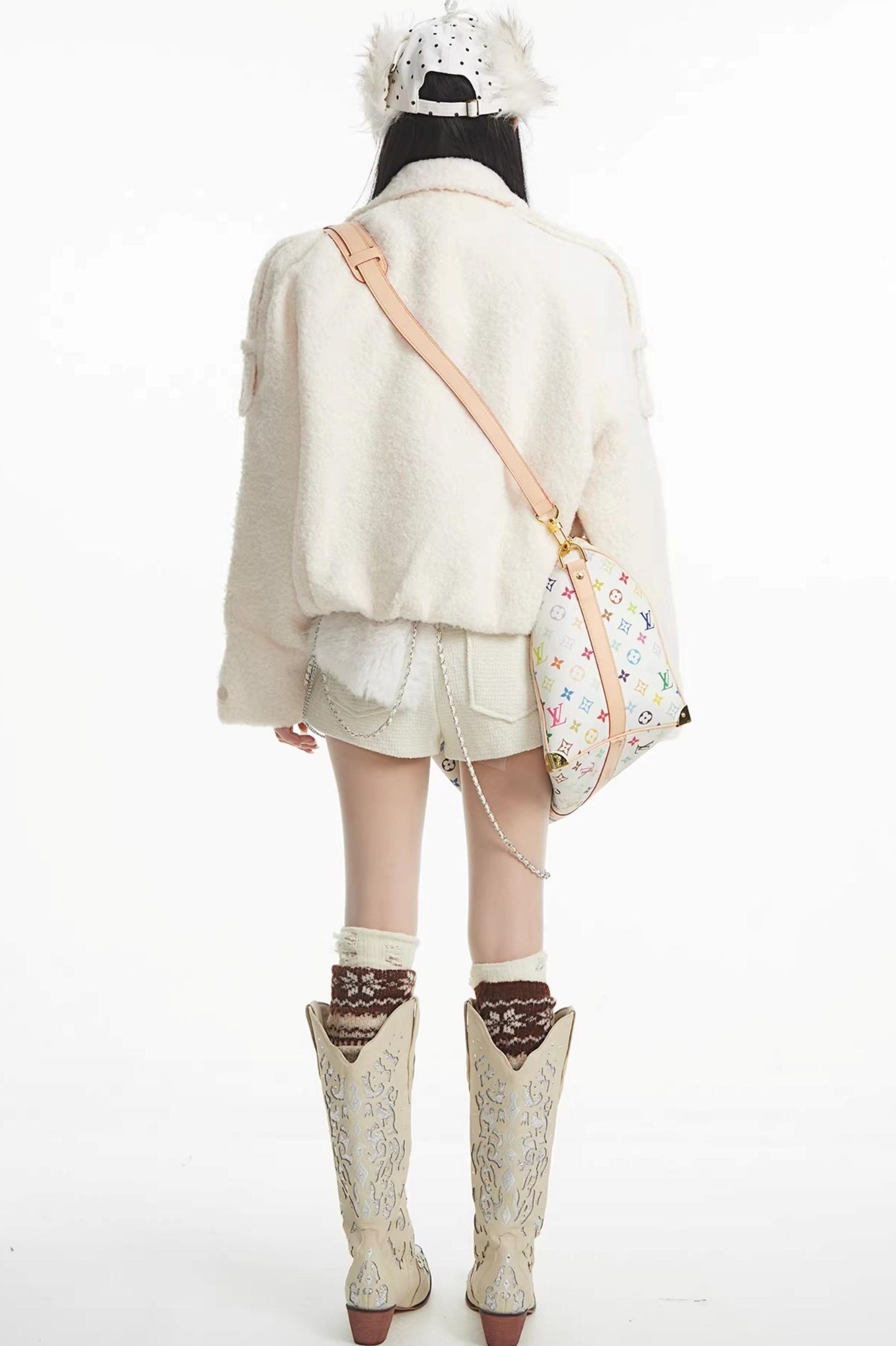 Retro Brown Woolen Coat