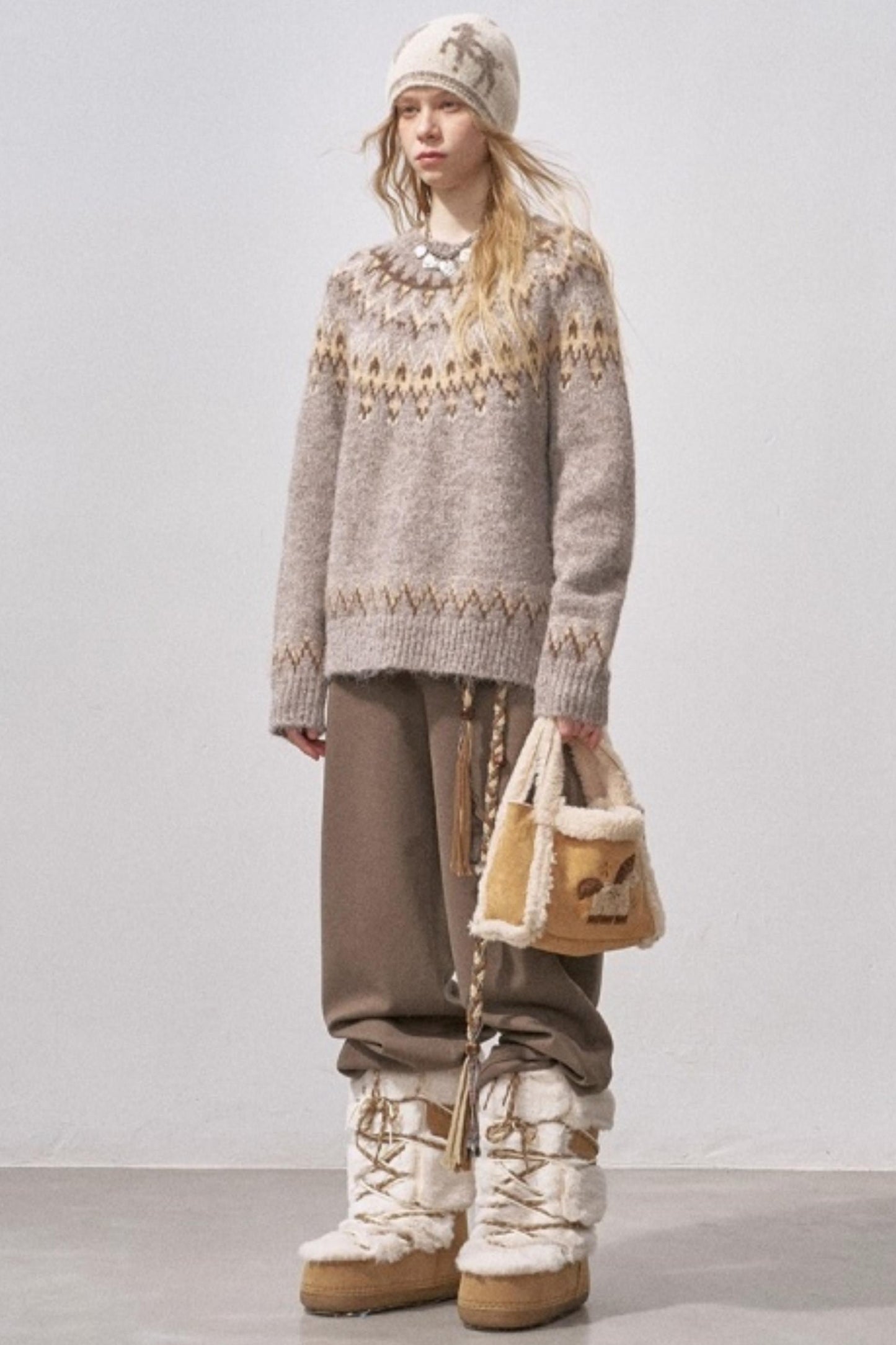 Festive Fair Isle Sweater