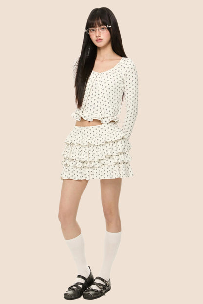 White Cardigan Set-Up