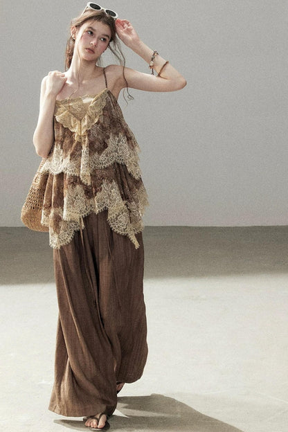 Evening Breeze Lace Top Set-Up