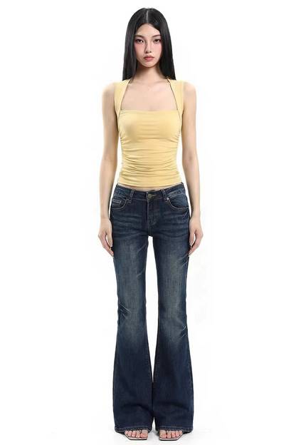 Black Strapless Tube Top