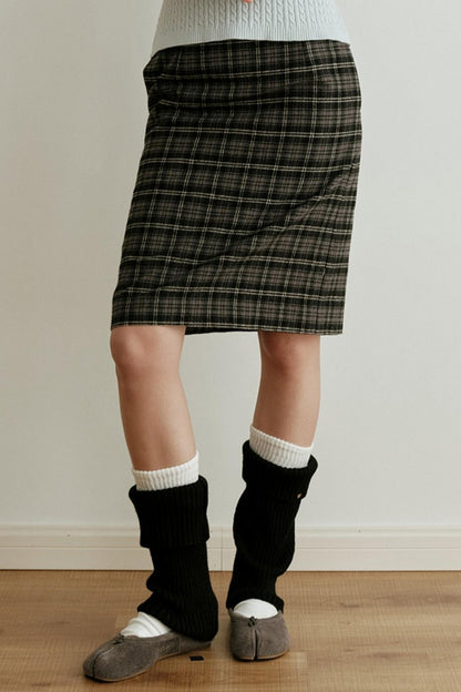 Gold Label Knitted Wool Blend Calf Sock Cover