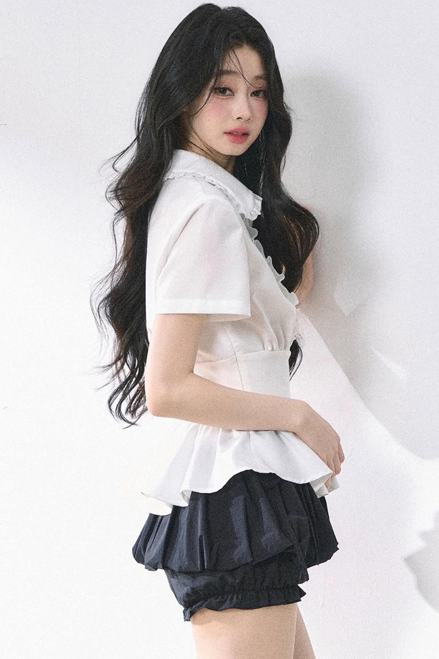 White Lotus Leaf Shirt