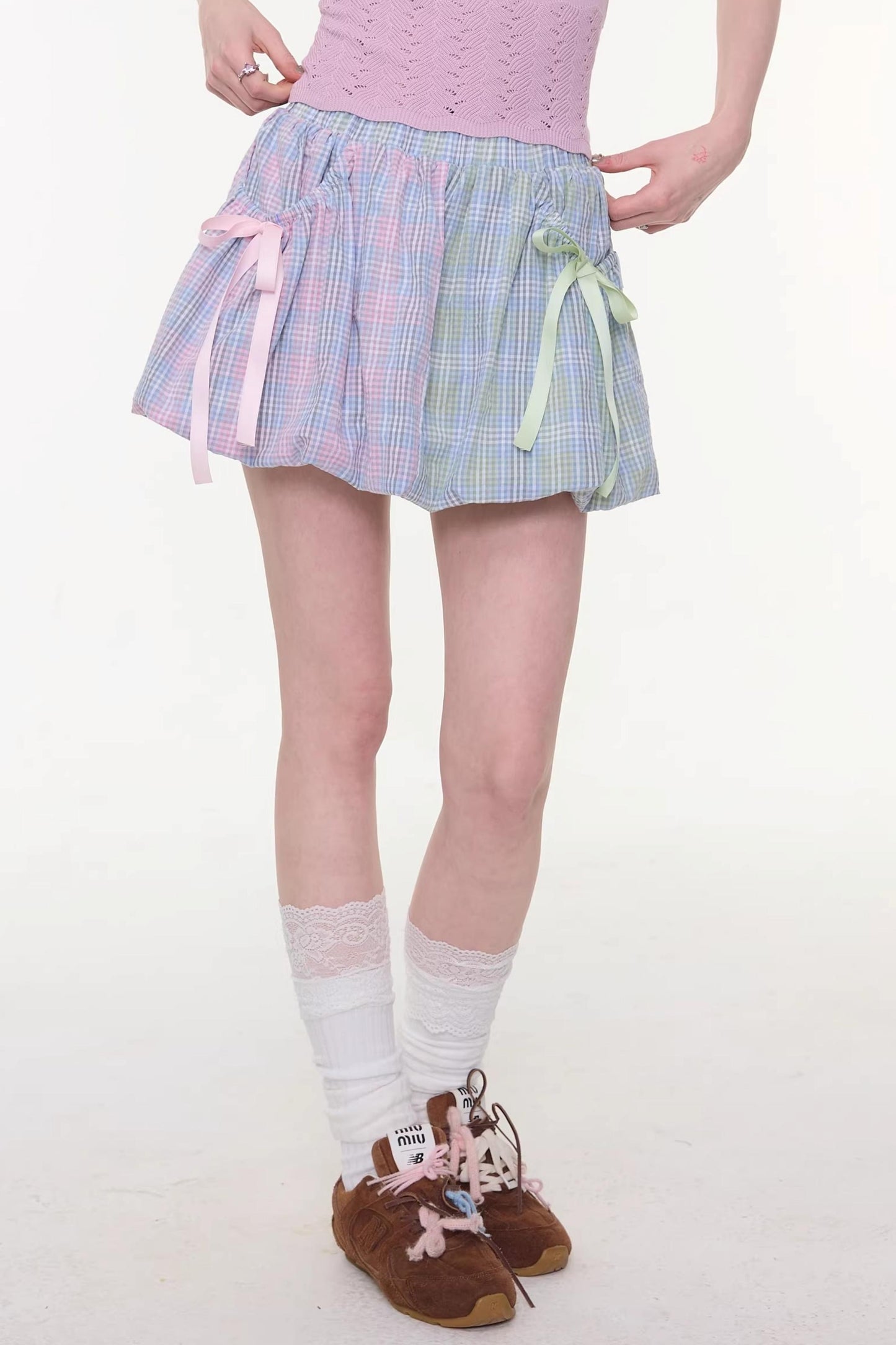 Falda de cuadros Rainbow Candy
