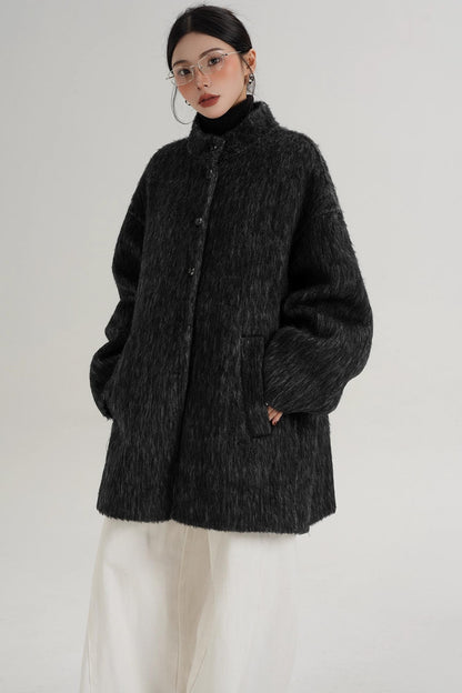 Elegant reversible Wool Coat