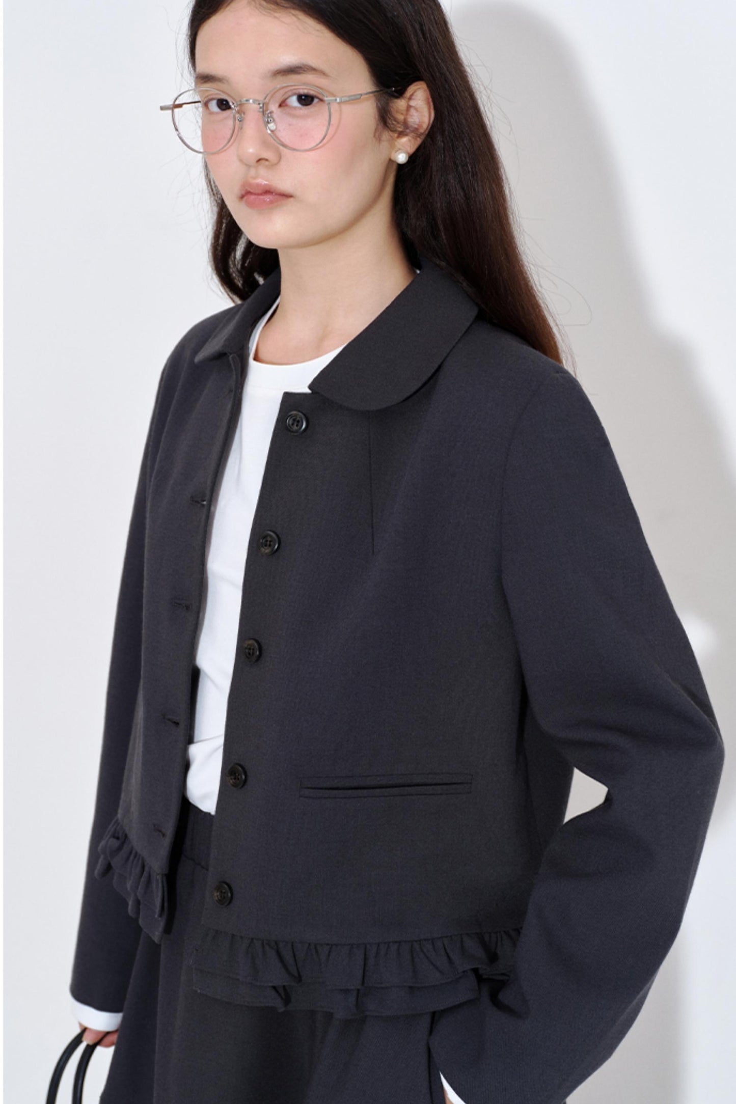 Doll Collar Anti-Wrinkle Blazer