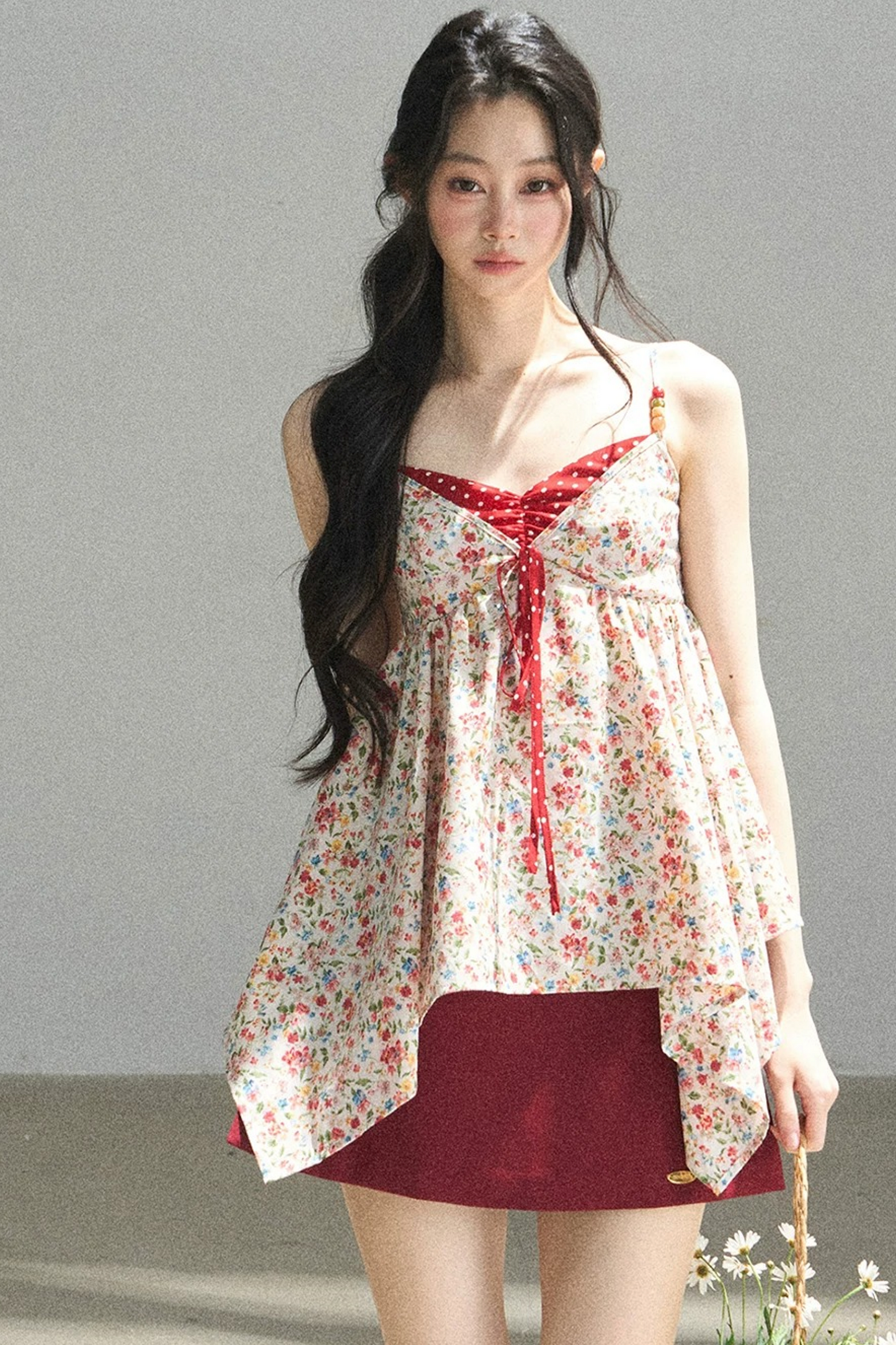 Fragments of Berries Floral Top