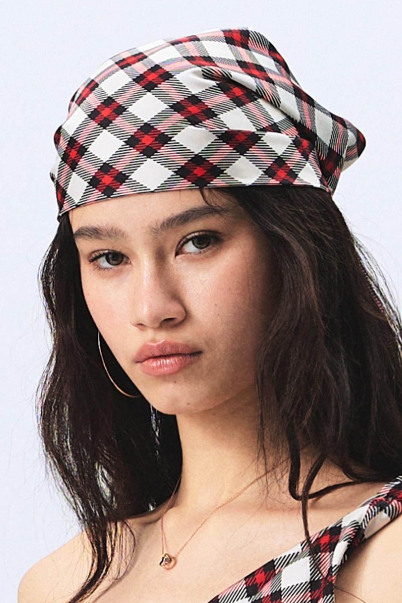 Plaid Sleeveless Top