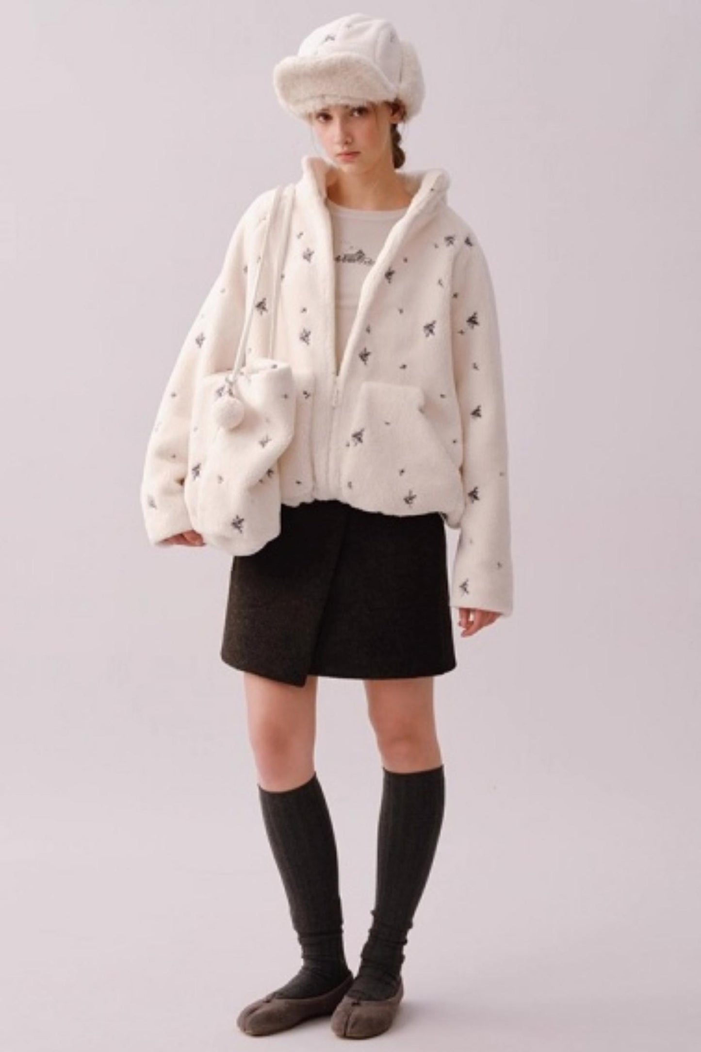 Endless Thoughts Floral Tote Bag