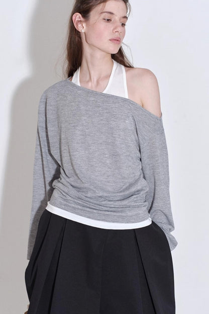 Fashionable Halterneck T-shirt