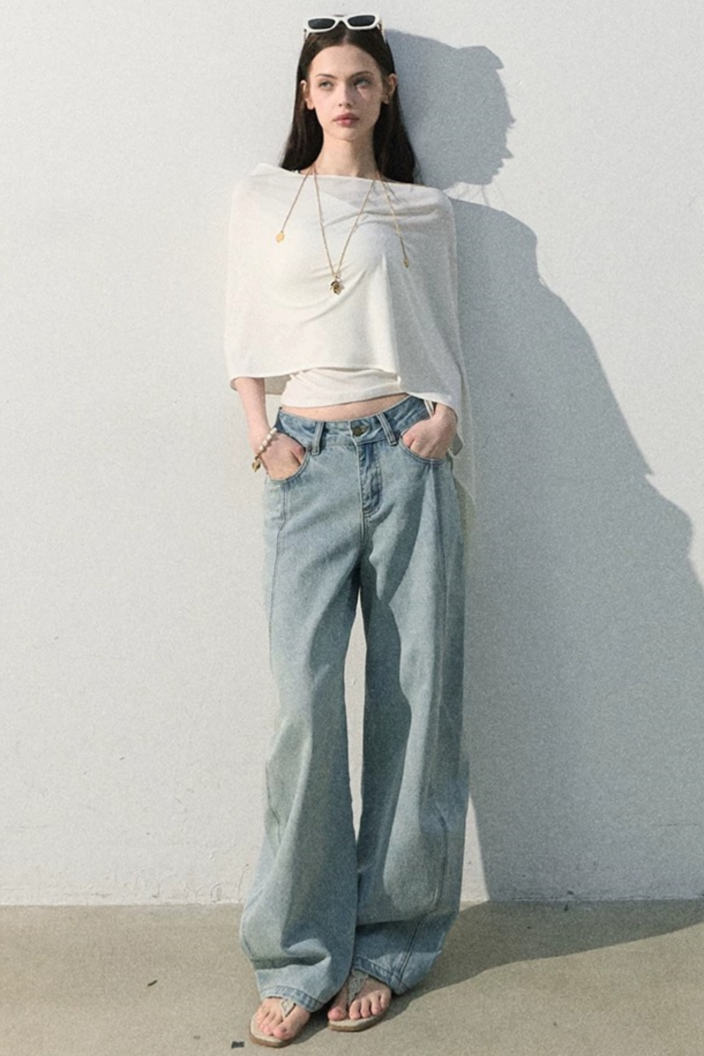 Lyocell Asymmetrical Summer Top